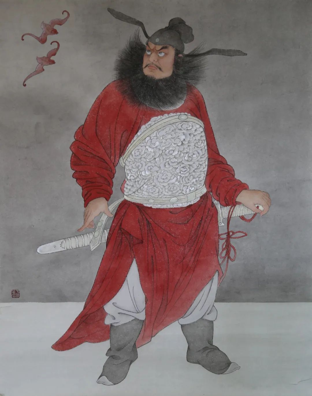 于栋华 2018年 73x93cm 于栋华, 山东烟台人,博士学历,中国工笔画