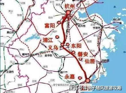 浙江省北部地区和中部南部地区的重要战略通道——杭温高速铁路