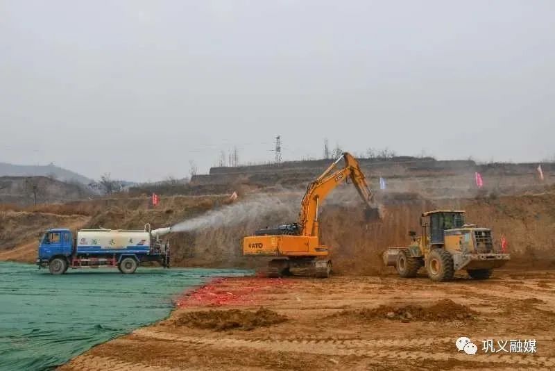 g310巩义境(焦桐高速至回郭镇段) 改建工程项目正式复工