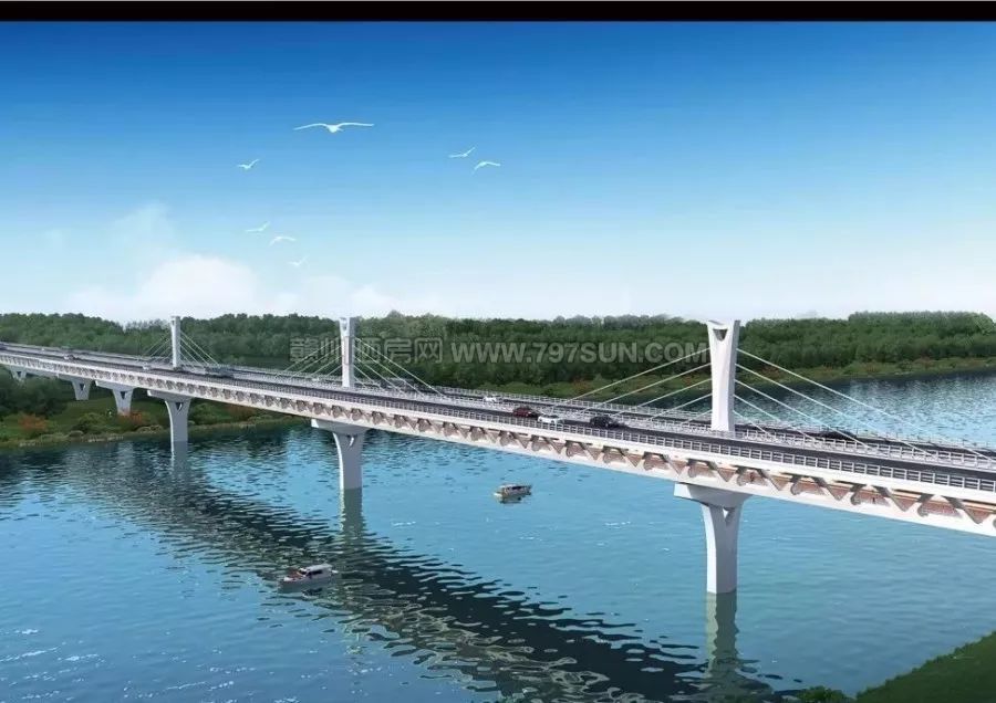 好消息赣州蟠龙大桥将于今年开工建设