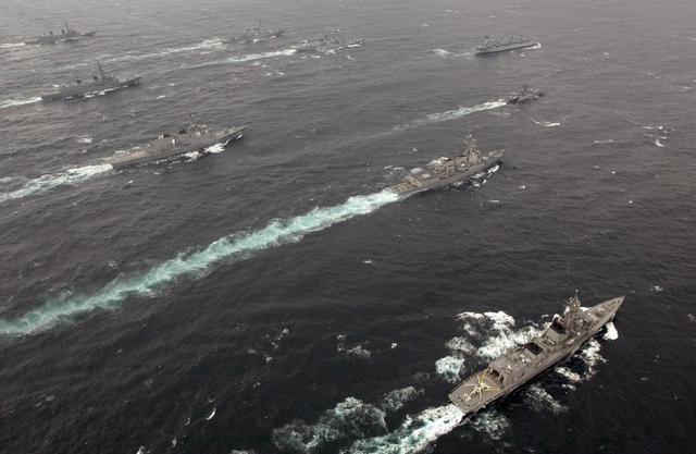 美日澳超100架军机2000士兵奔赴第二岛链，中国是