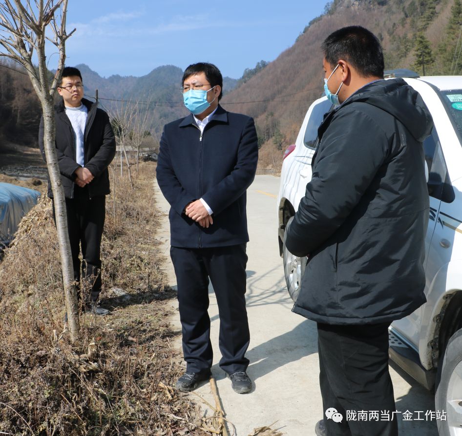 【广金动态】县委常委胡渊深入广金工作站检查指导工作