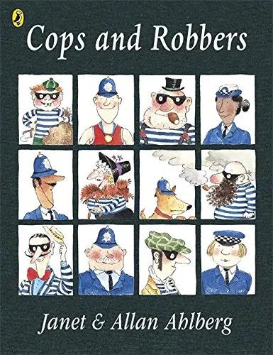 cops and robbers by allan ahlberg 警察抓小偷,一场别开生面的