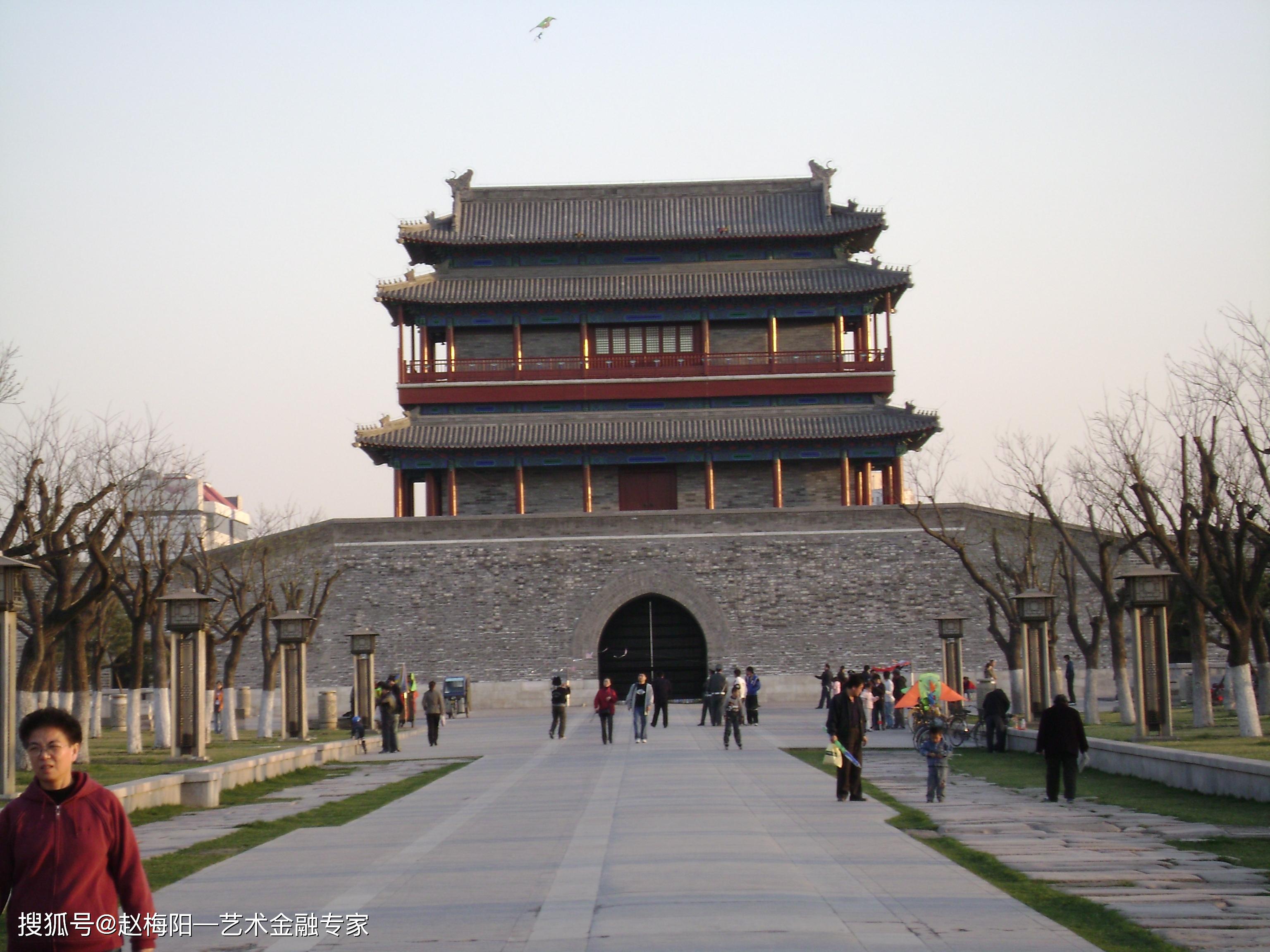 2007年4月8日,北京永定门,赵梅阳摄影