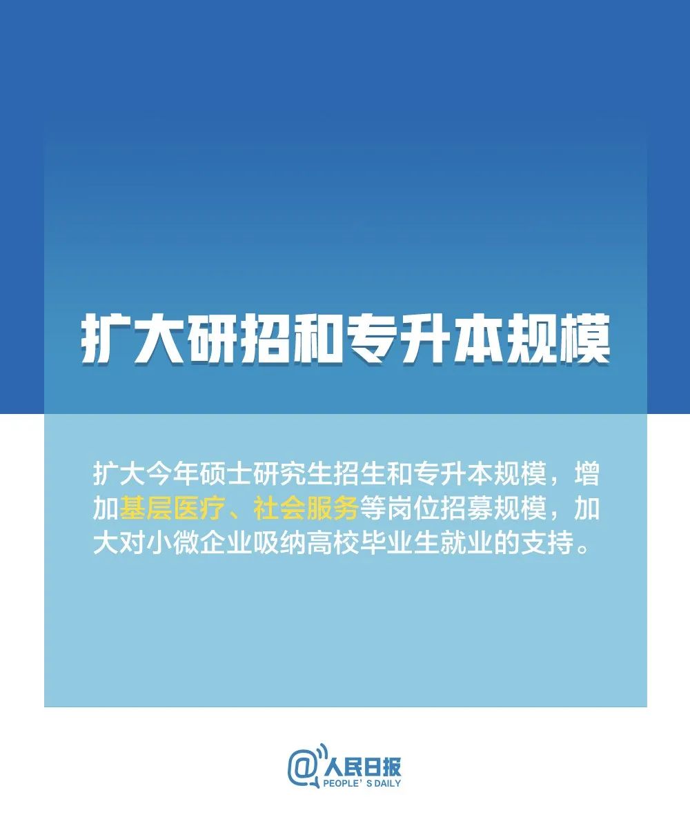 高校毕业生，最新就业政策来了！