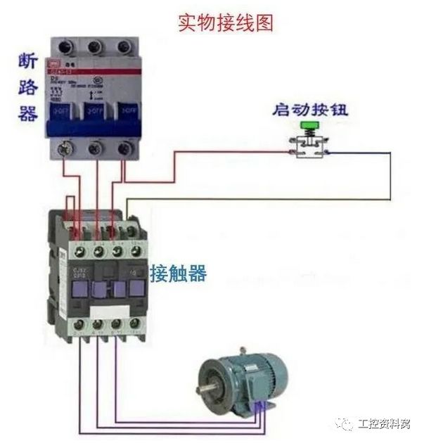 点动控制  点动控制又称为寸动控制,顾名思义就是按动按钮开关,电动机