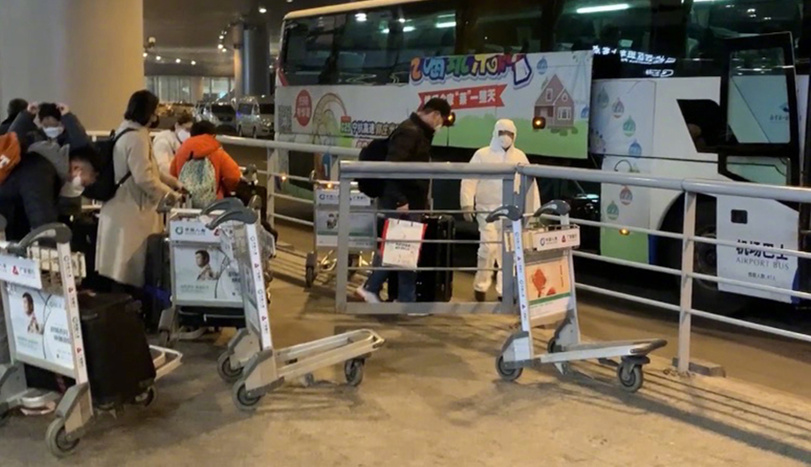 首尔飞南京3名发热乘客排除感染，94人解除留观