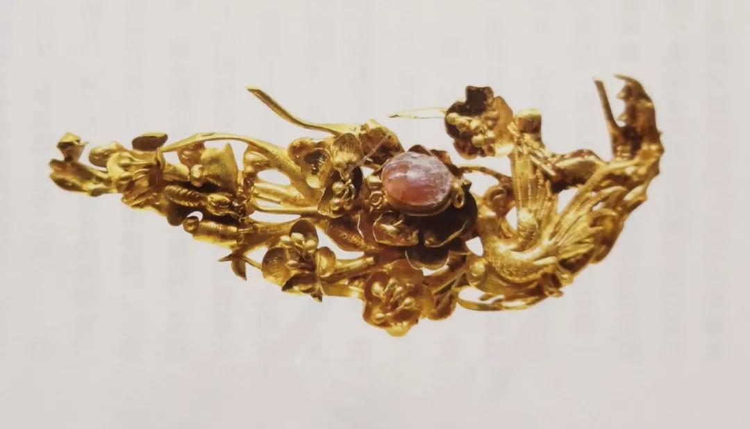 珠宝设计创意素材中国古代金银首饰探源明代花树与鬓边花