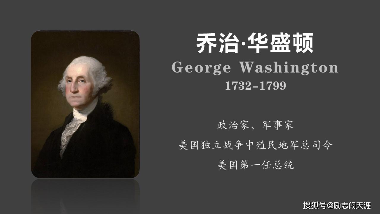 中英对照 | 美国第一任总统乔治·华盛顿的10大经典英文名言(含朗读