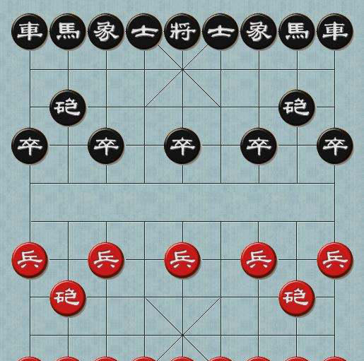 中国象棋人口_小论象棋中炮的重要性(2)