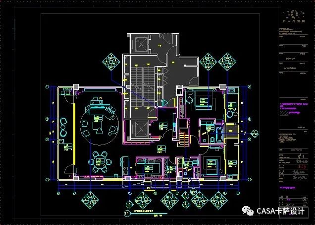 【免费分享】琚宾宁波钓鱼台a户型样板间草图模型 cad