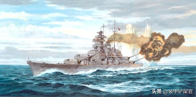 在"胡德"号沉没之初,英国海军认定该舰毁于后部主炮弹药库被直接命中