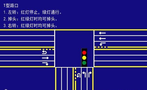 9个的交通信号灯图解，怎样看交通信号灯(图3)