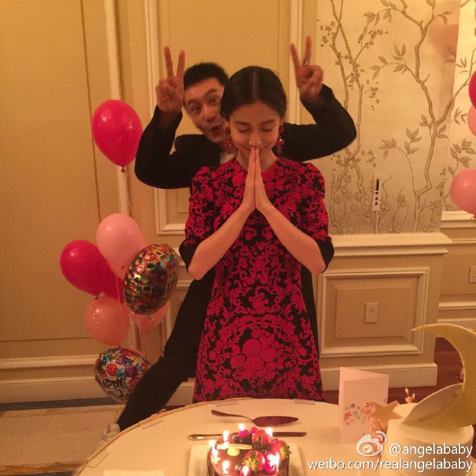 黄晓明为baby甜蜜庆生，张大大最积极，杨幂全无