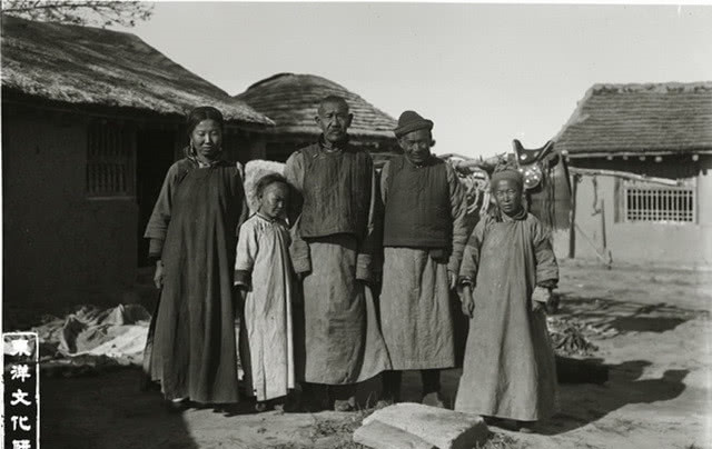 原创1920年代内蒙古巴林右旗老照片 百年前草原儿女风貌