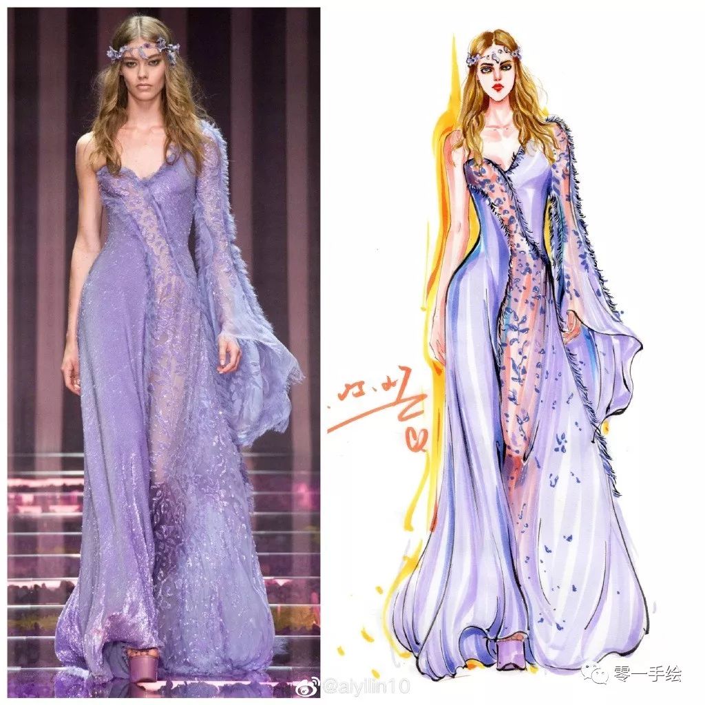 教你手绘画好服装设计效果图步骤教程合集