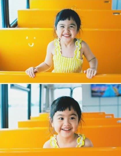 包贝尔女儿包饺子：小时候丑萌，长开了后，网
