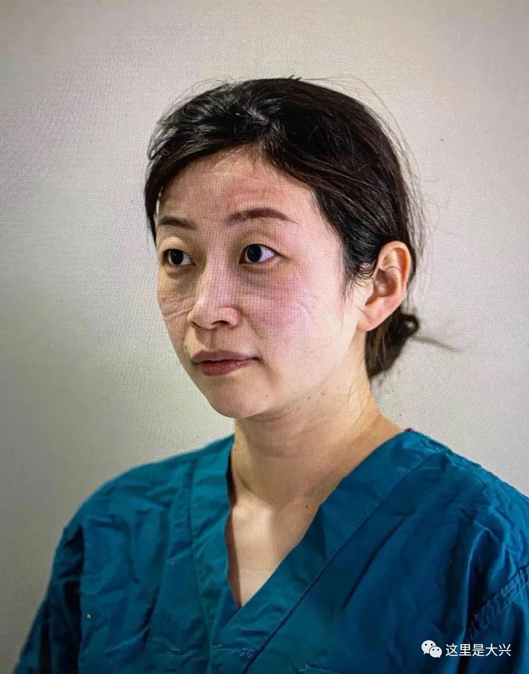 大兴防疫一线马忙忙护士请你平安归来你是大兴人的骄傲