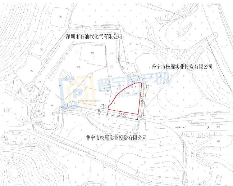 普宁东部新城又一新项目四宗地块合计近70亩