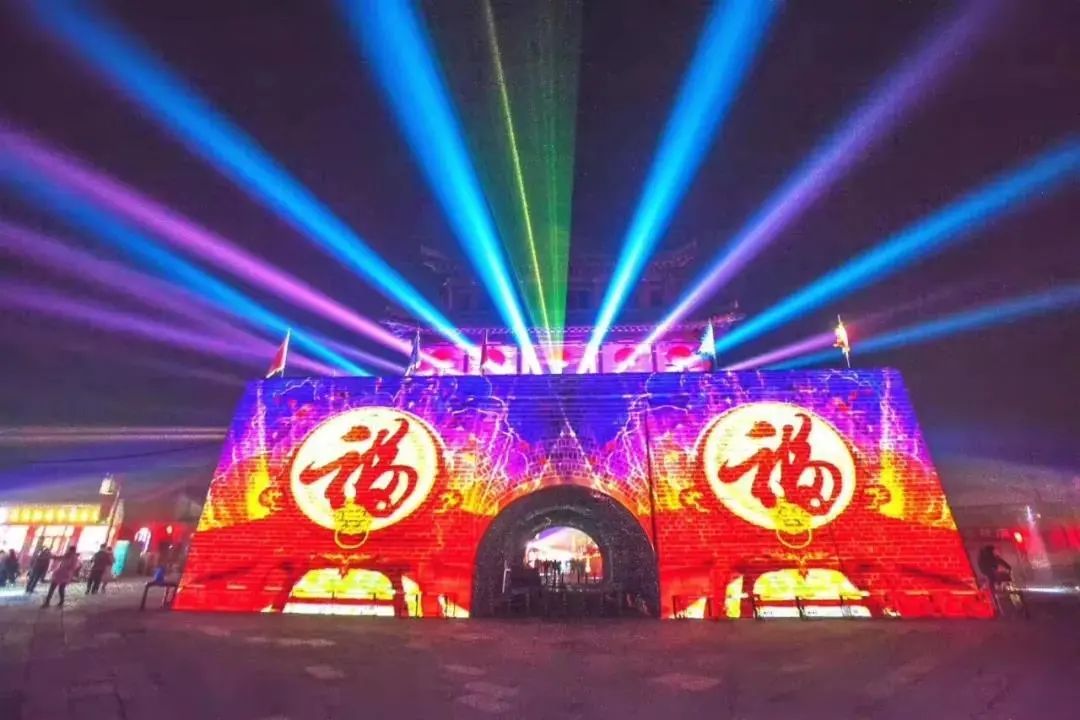 2020兴城古城迎春灯会▼