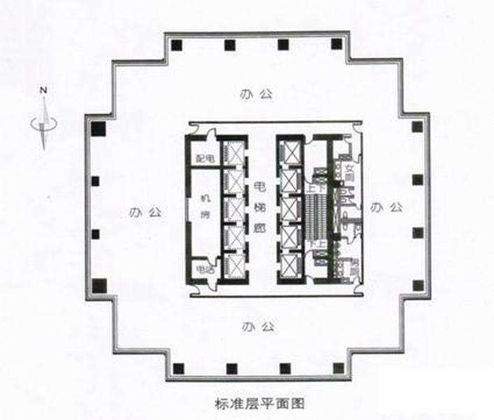 陆家嘴新上海国际大厦出租租金信息