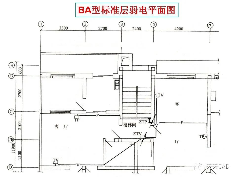 民宅电气线路安装图识读