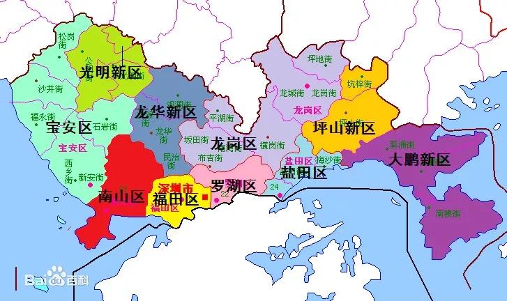 二 坪地街道 坪地街道是龙岗后花园,东北与惠阳区新圩镇交界相连