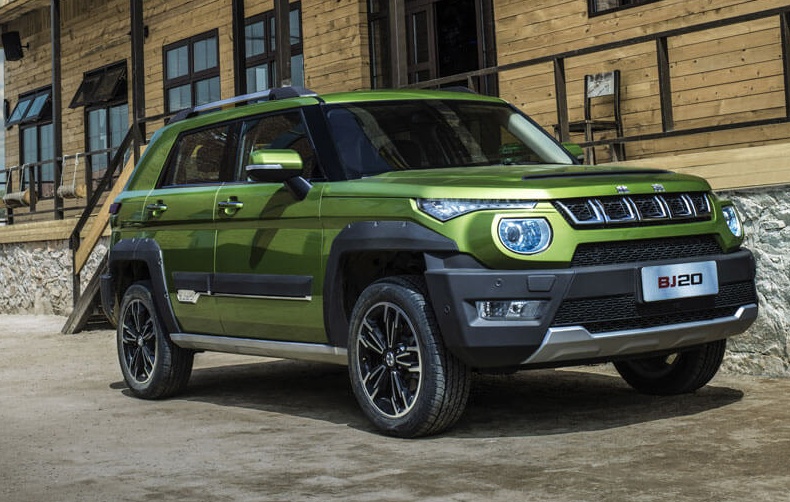 定位为5门5座SUV,北京BJ20实用性高
