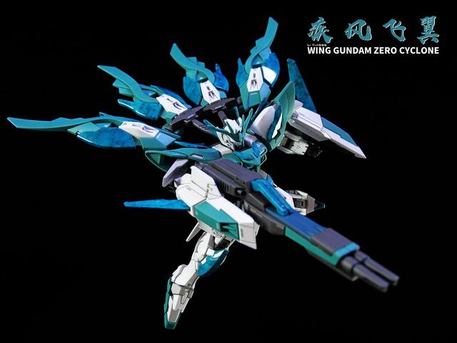 根大木秀winggundamzerocyclone疾风飞翼高达