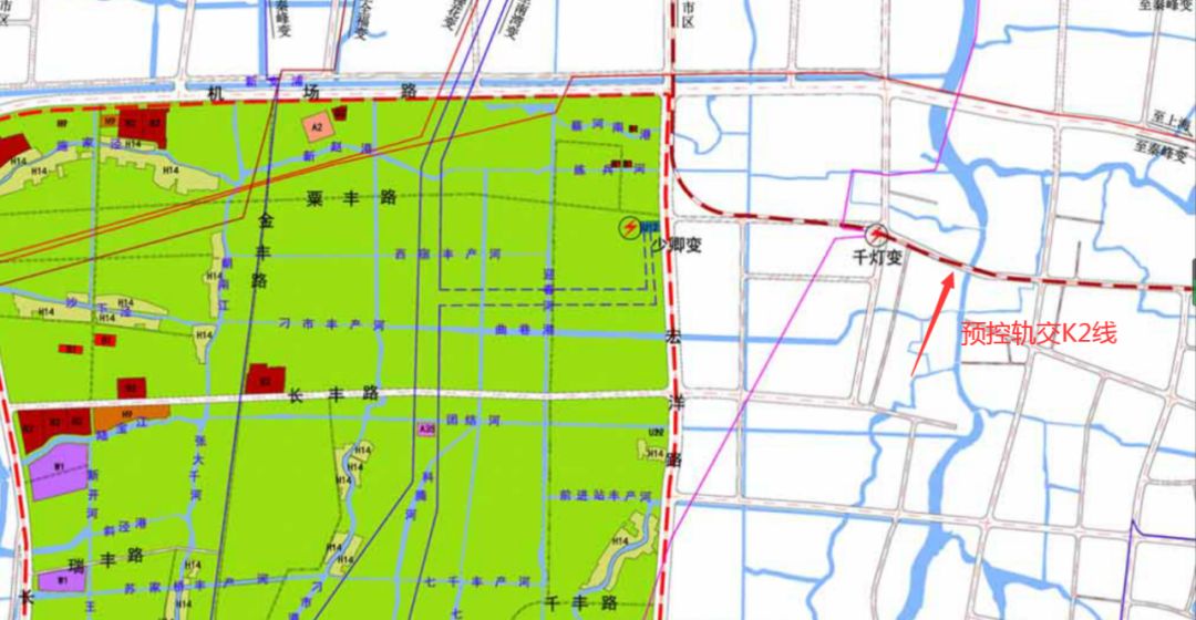 昆山重磅规划城西将迎来大变样千灯板块预控轨交k2线