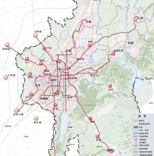 长春市公交线网规划将新开18条公交快线