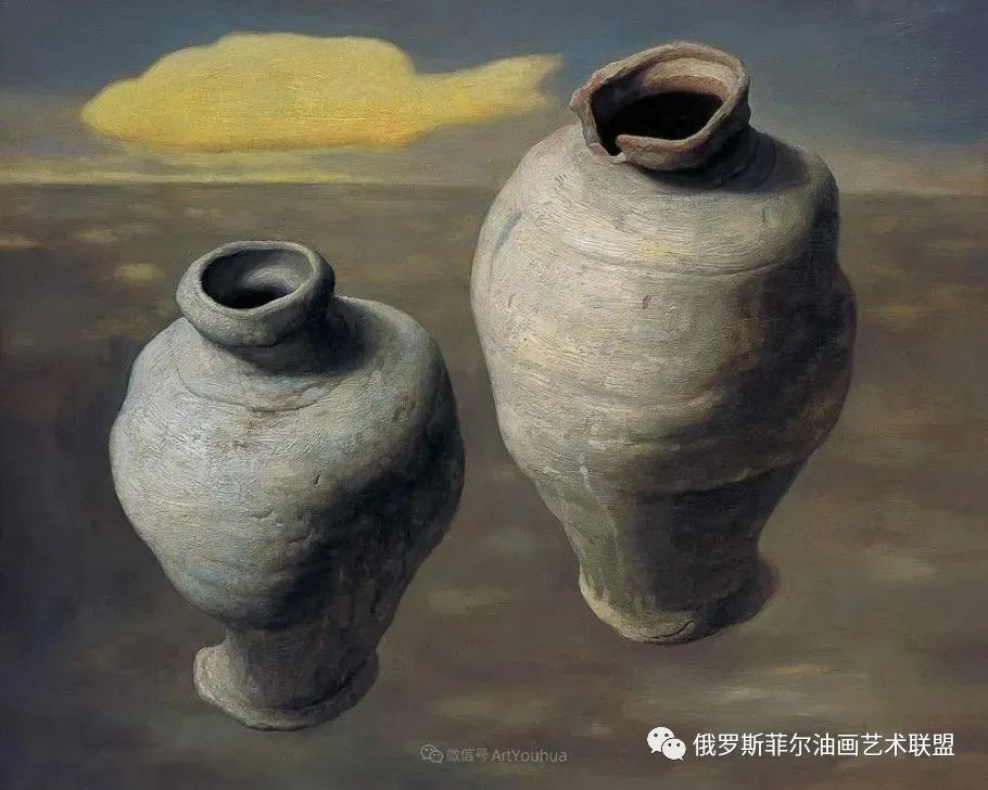 1997年千年阳光 油画2005年作 千年阳光之五无题之一无题之二古陶祭