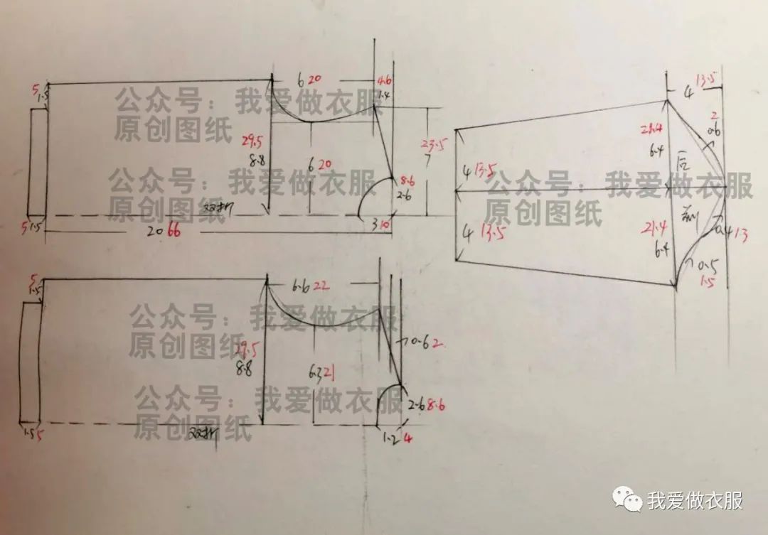 春季最实用的一款男圆领t恤裁剪图,适合新手做的一款男t恤