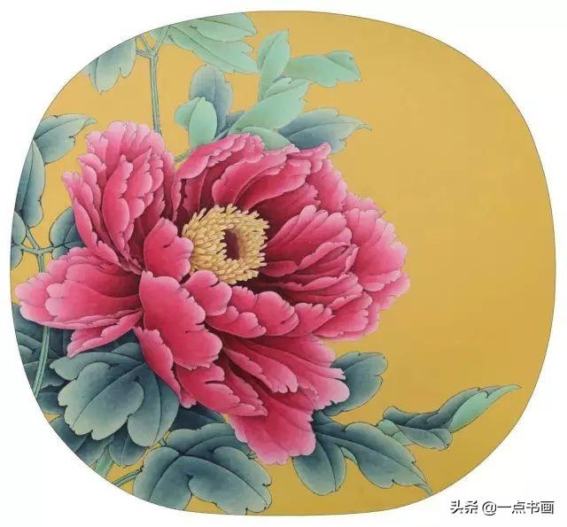 李晓明 工笔牡丹十二钗的高清细节与绘制示范
