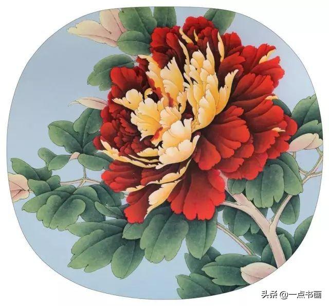李晓明 工笔牡丹十二钗的高清细节与绘制示范