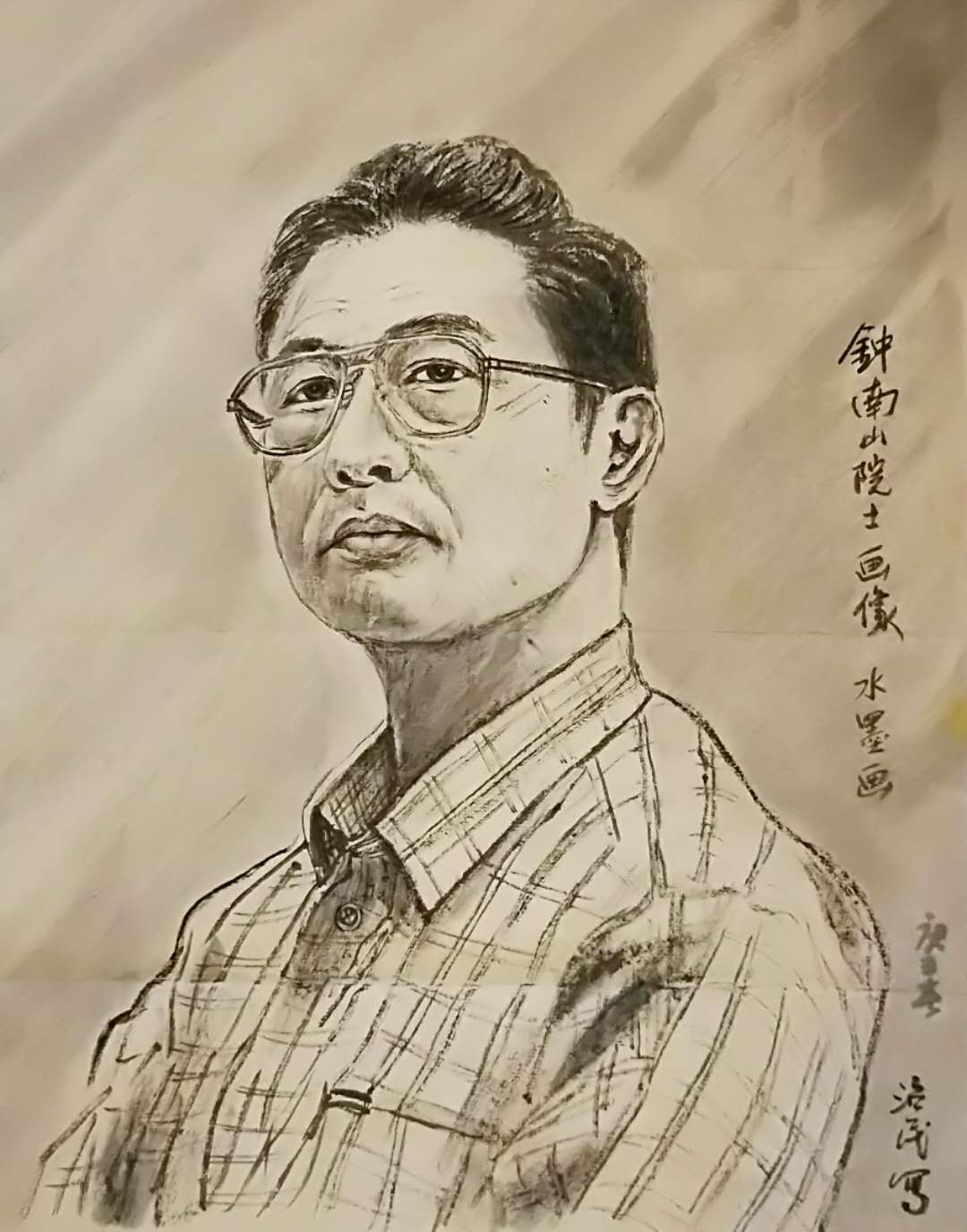 著名当代人物画家周治民抗疫宣传书画作品集萃_中国