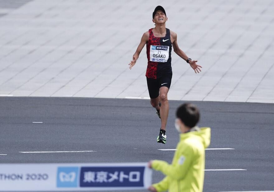 东京马拉松大迫杰再破纪录 最快黄种人夺东奥门票_日本