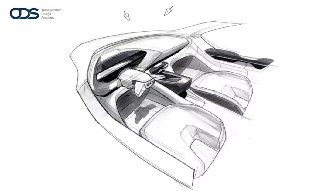 20分钟学会内饰设计马克笔渲染!_搜狐汽车