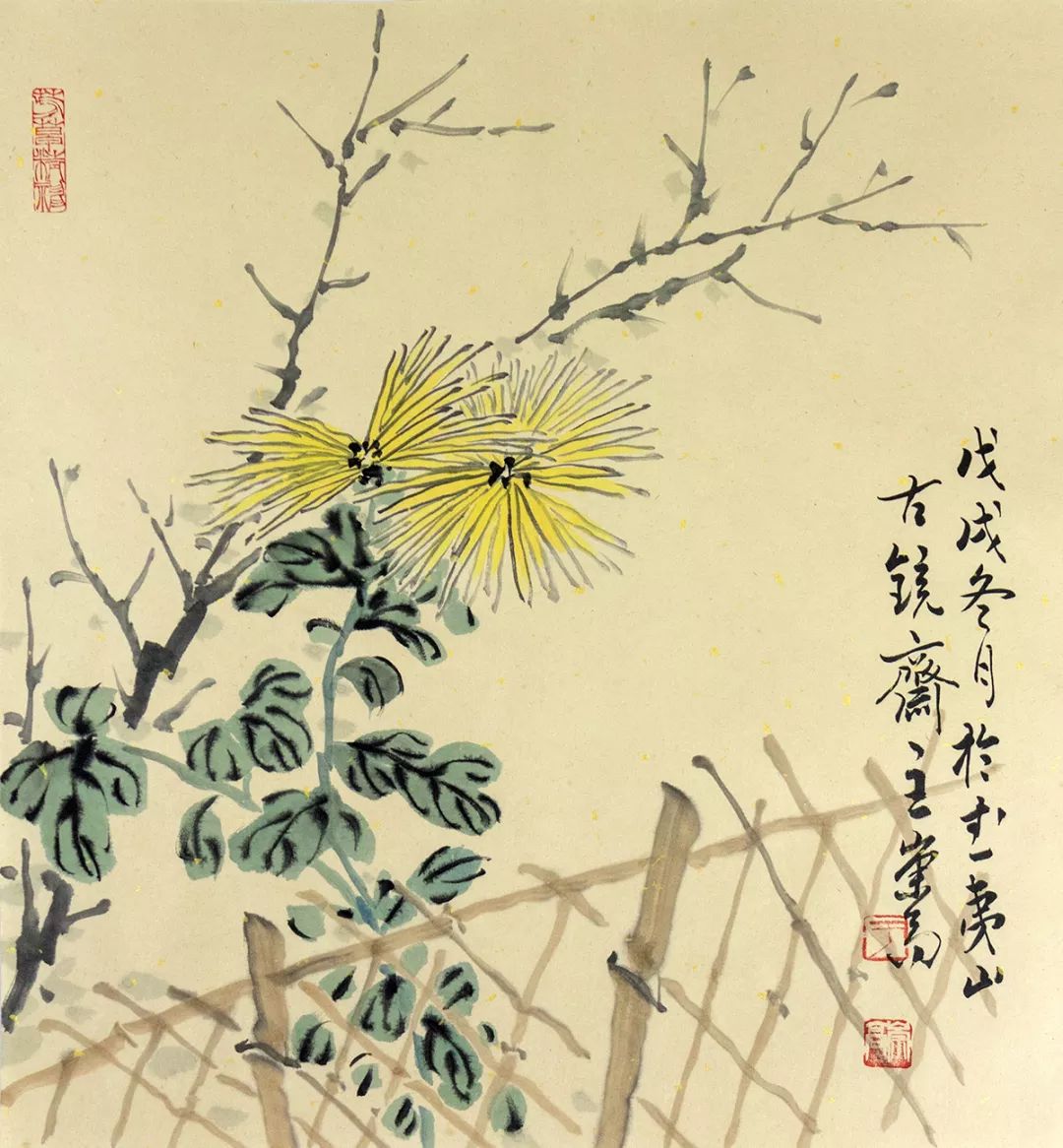 水墨梅兰竹菊100幅，格调不俗_搜狐网