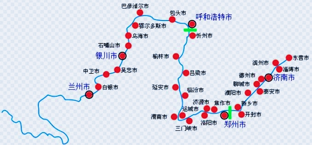 黄河经济带6个国家级城市群3个进入全国前十这个发展潜力最大