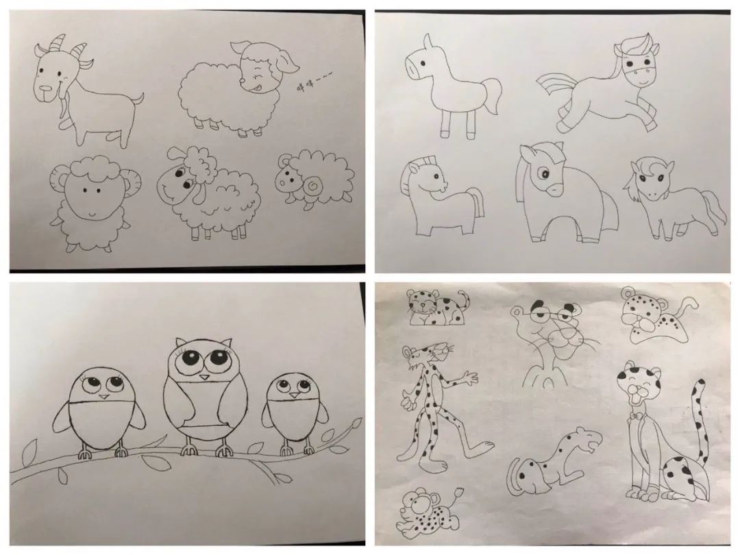 【教师成长】简而不简 绘出精彩 ——临朐中学幼儿园教师简笔画活动
