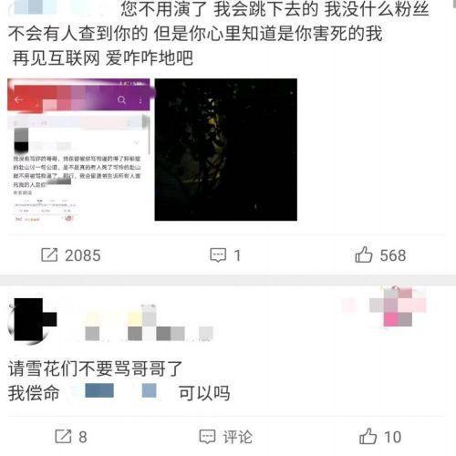 哈文评肖战事件却遭辱骂活该死老公，人民文娱