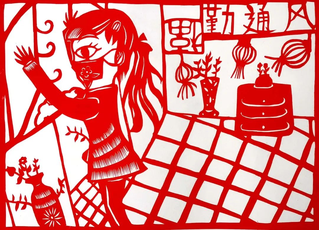 四川绵阳传承人兰小奇女士带您走进剪纸课堂