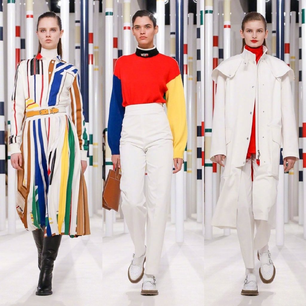 Hermès2020秋冬女装发布会古典主义的精致与高级_色彩