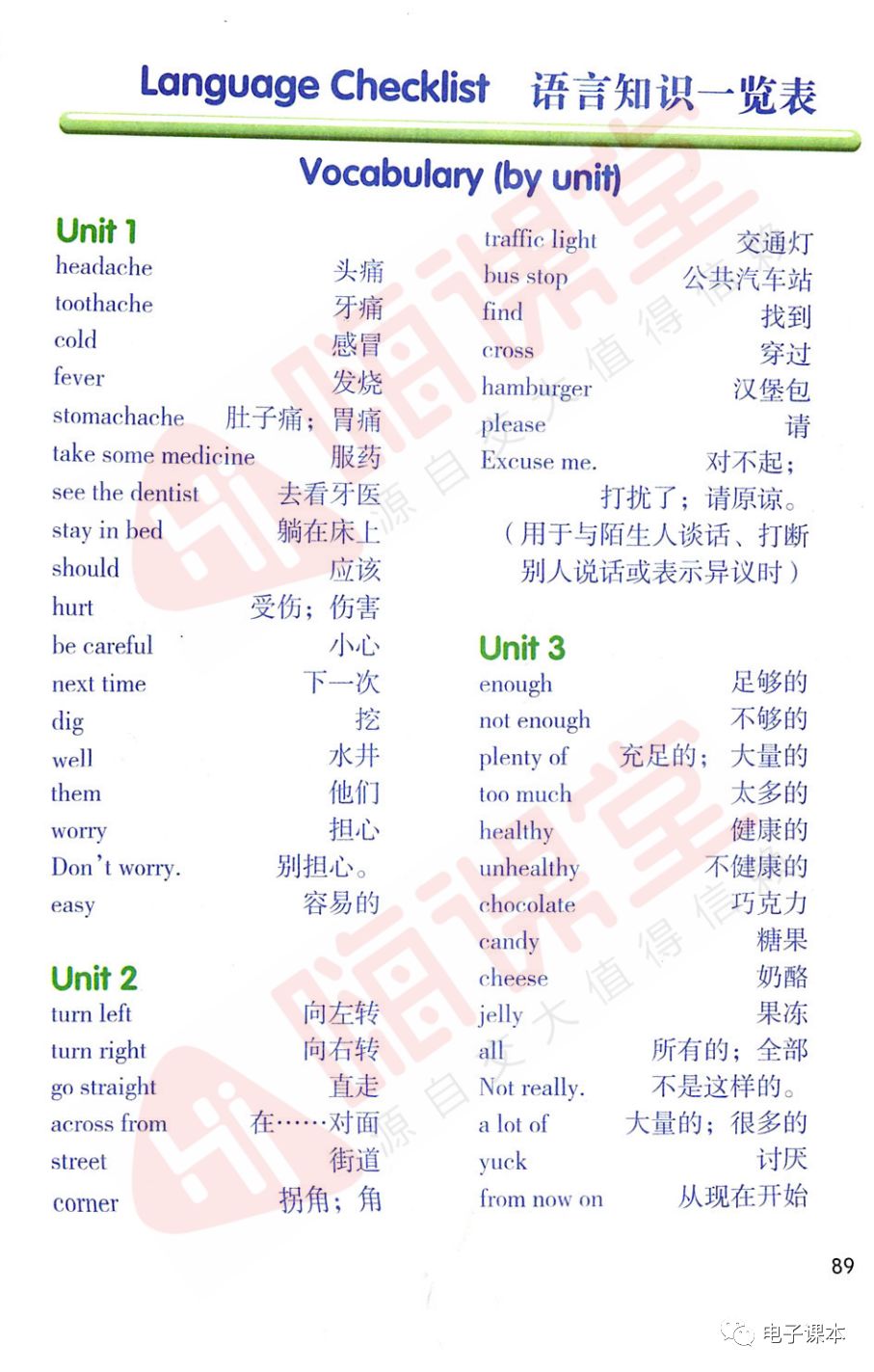 广东开心版英语小学六年级上册电子课本(高清版)