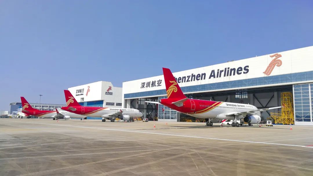 维修工程部又升级啦深航维修首次完成空客a320c7检