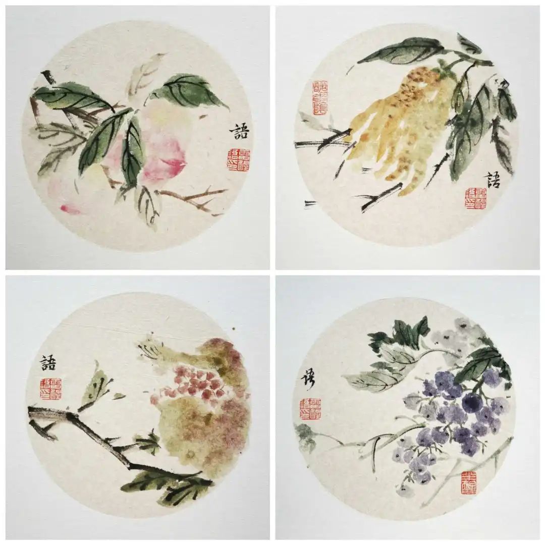 问花| 雷醒语写意花卉小品_作品