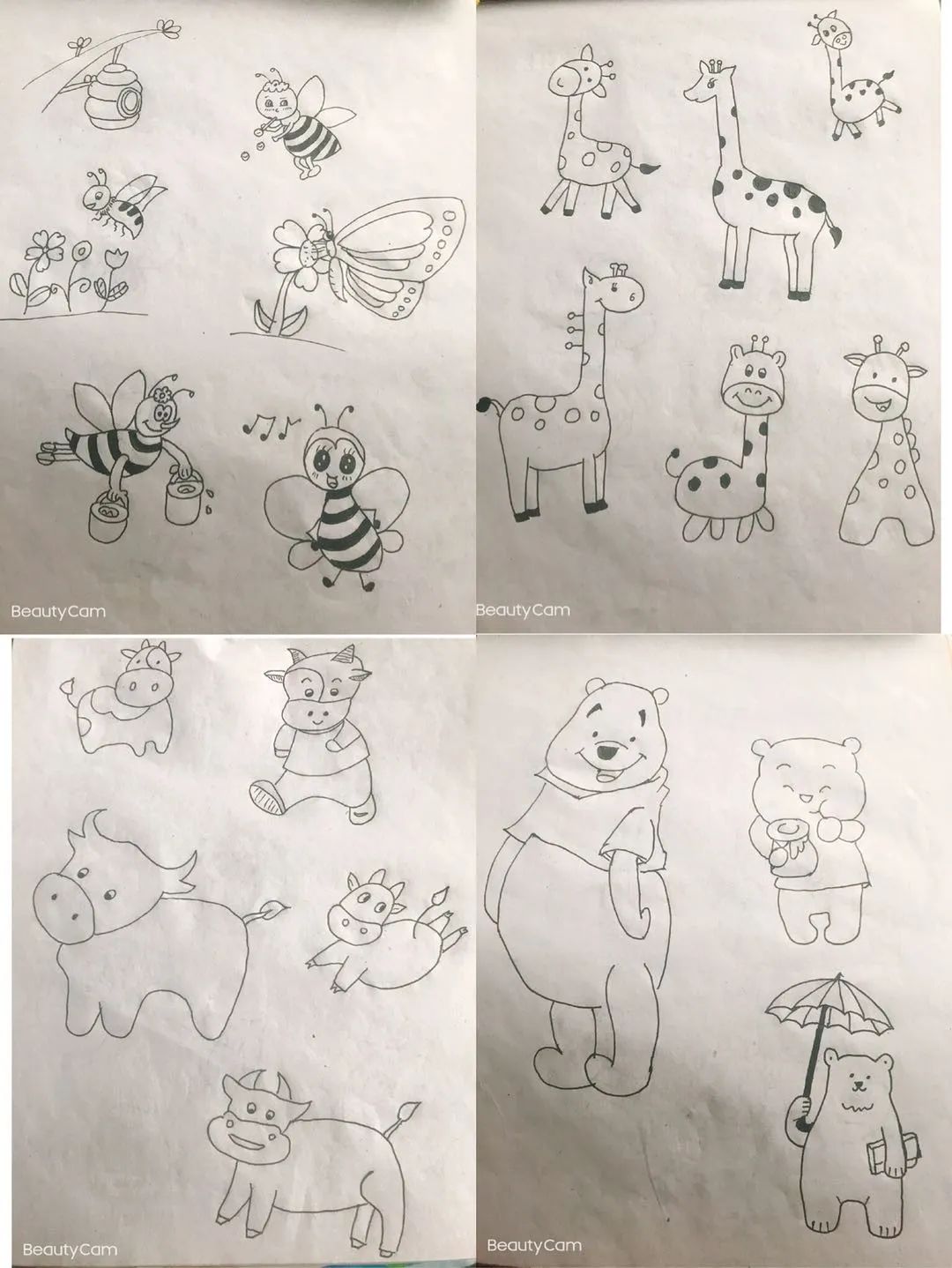 【教师成长】简而不简 绘出精彩 ——临朐中学幼儿园教师简笔画活动