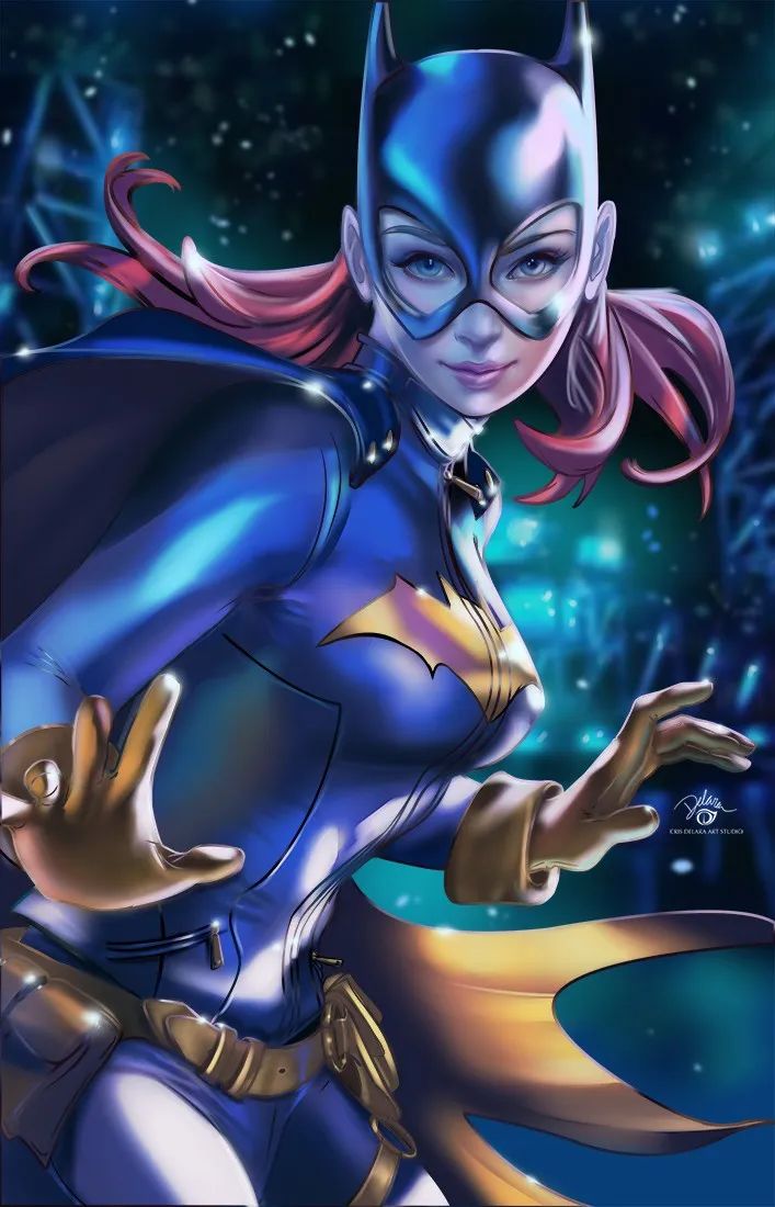 美漫美图赏猛禽小队特辑蝙蝠女黑金丝雀女猎手御三家与哈莉奎茵