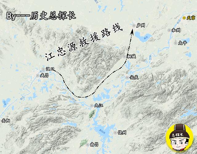 地图上的战争:太平军5万大军西征,曾国藩湘军首战告捷